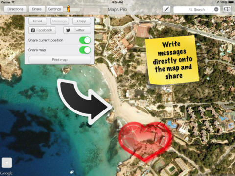 Maps Pro offre funzionalità aggiuntive da utilizzare con le mappe di Google