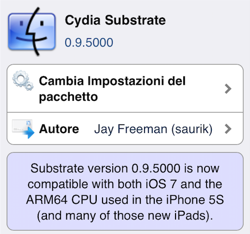 Tweak anche su iPad Air e iPad mini con Retina Display: si aggiorna il Mobile Substrate