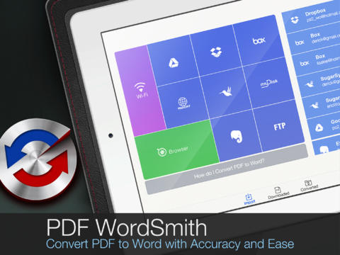 Convertitore PDF – Word su iPad con PDF WordSmith