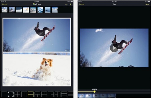 Crea foto e video collage con l’iPad grazie a Diptic Video