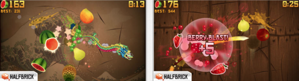 Fruit Ninja HD si aggiorna