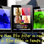 Con Video Filters FX è possibile applicare filtri in tempo reale alla videocamera dell’iPad