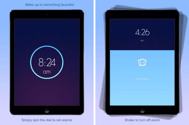 Wake Alarm Clock: l’apprezzata sveglia in stile iOS 7 ora disponibile anche per iPad