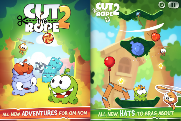 Cut The Rope 2: giovedì arriva il nuovo capitolo