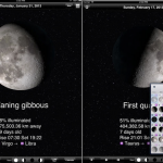 Monitora le fasi della luna con l’app Fasi della Luna