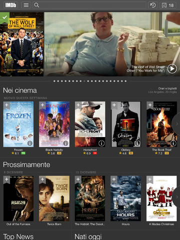 Arriva una nuova grafica sull’app ufficiale di IMDb Movies & TV