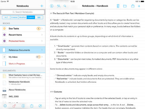Gestisci i documenti e converti i PDF con l’app Notebooks 7 per iPad