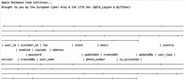 Violato il database di Apple? Forse no…