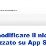 Modificare il nome utente App Store utilizzato per le recensioni – Noob’s Corner