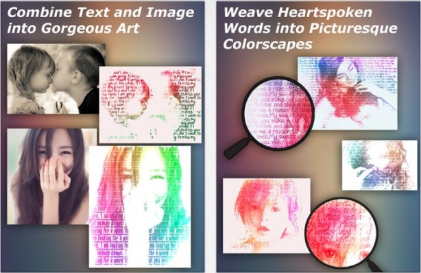 Con ImgrText puoi creare bellissime immagini combinando testo, foto e colori