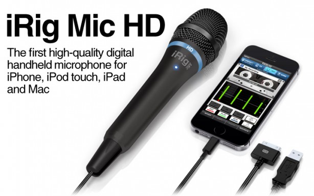 Registra la musica con il tuo iPad grazie a iRig Mic HD
