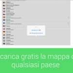 Mappe offline con Maps With Me Pro