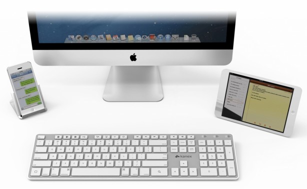 Kanex mostra Multi-Sync, una tastiera da usare contemporaneamente su iPhone, iPad e Mac