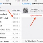iOS 7.1 beta 3: è possibile cancellare i file dell’aggiornamento dall’iPad