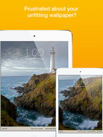 Wallpaper Fix, l’app che consente di impostare correttamente gli sfondi su iOS 7