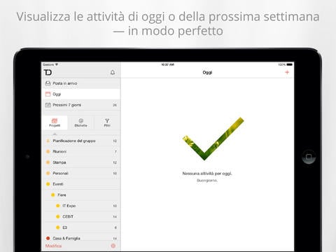 Todoist si aggiorna con la funzione di collaborazione tra più utenti