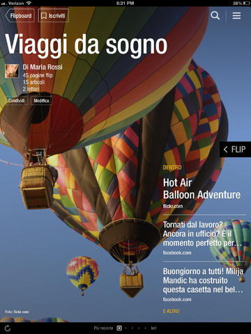 Nuovo update per Flipboard