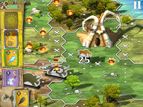 Caveman Wars: tower defense gratuito con le carte