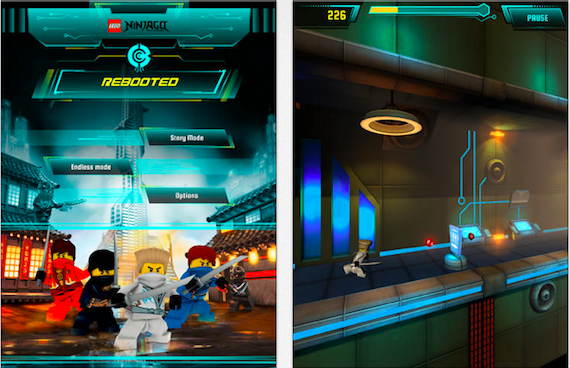 LEGO Ninjago Rebooted, corri e arrampicati insieme ai personaggi dei mattoncini su iPad