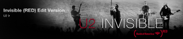 Il singolo “Invisible” degli U2 in offerta gratuita su iTunes