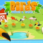 Birds – Puzzle e Disegni da Colorare in allegria