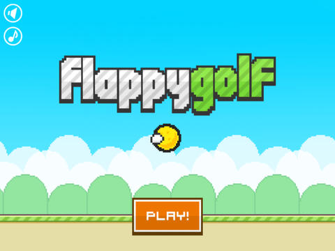 Flappy Golf iPad pic0
