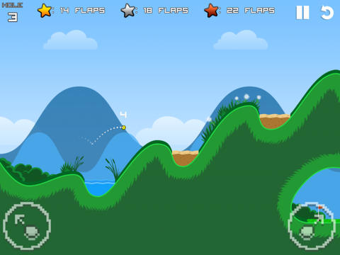 Flappy Golf iPad pic1