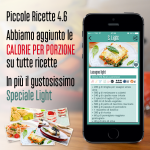Arrivano le “calorie” nell’app Piccole Ricette