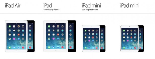 Con l’iPad 4 ecco come cambia l’offerta tablet di Apple