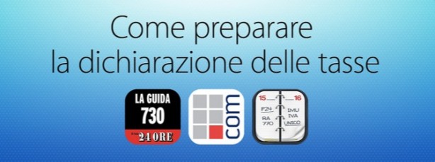 Come preparare la dichiarazione delle tasse su iPad