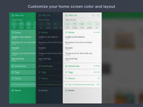 Nuovo update per Evernote