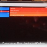 Clear vs. Promemoria – Il confronto di iPadItalia