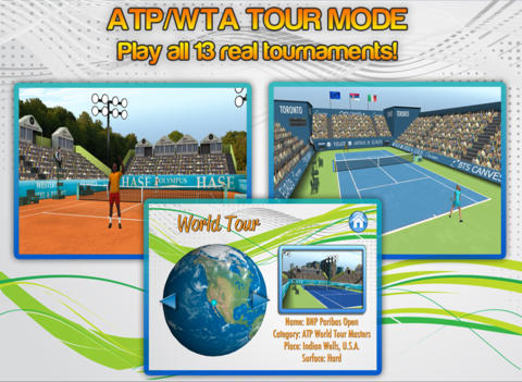 Il tennis in prima persona su iPad con First Person Tennis World Tour