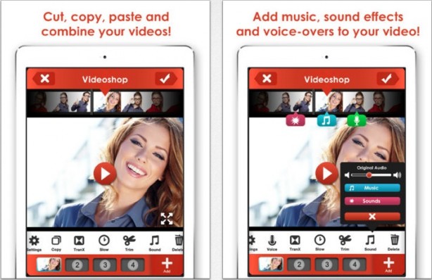 Modifica e migliora i tuoi video su iPad grazie a Videoshop