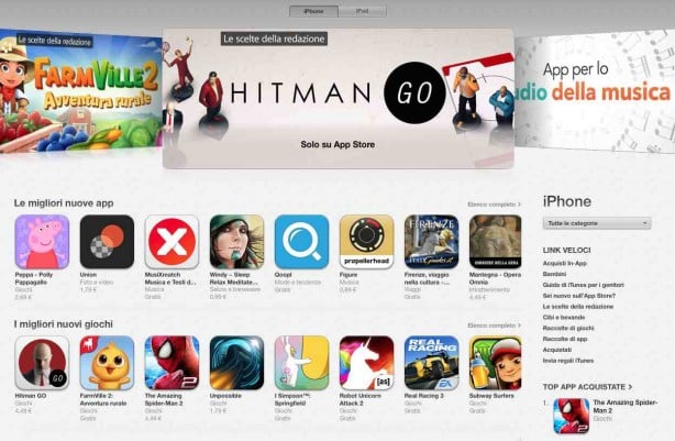 Per i giochi in esclusiva, Apple e Google offrono una grande visibilità agli sviluppatori