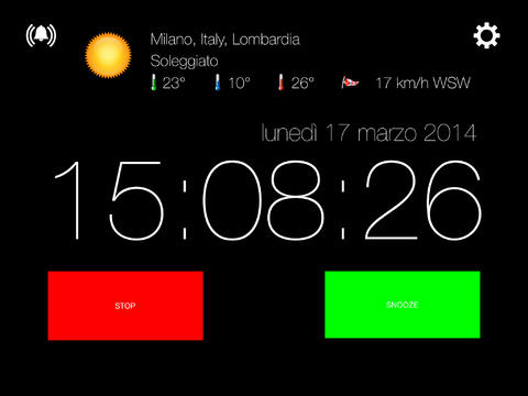 Smartest Alarm Clock PRO, l’app che ci sveglia con la musica, il meteo, le notizie e gli impegni personali