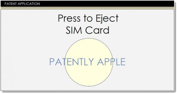 SIM: Apple deposita un brevetto touchscreen per espellere il vano SIM
