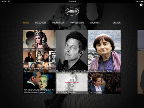 Ecco l’app ufficiale del Festival di Cannes