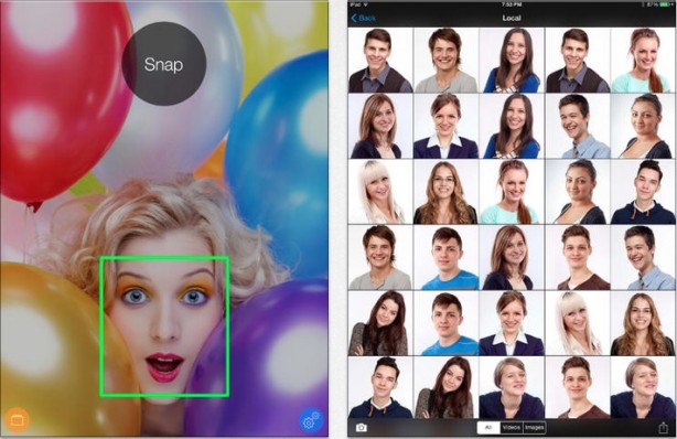 FaceSnap: riconosce il volto e scatta foto automaticamente