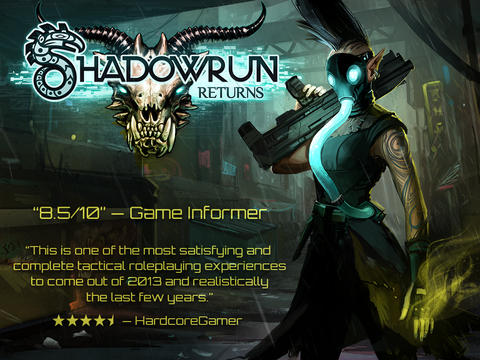 Shadowrun Returns iPad pic0