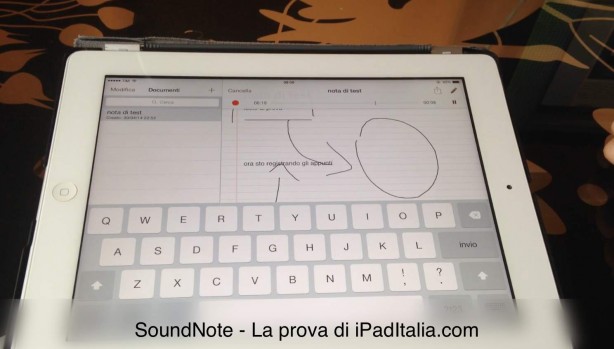 SoundNote – La prova di iPadItalia