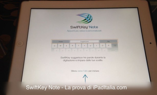 SwiftKey Note – La prova di iPadItalia