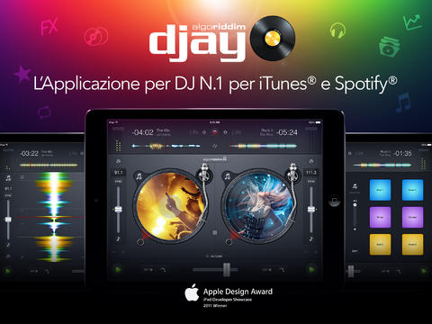 Algoriddim aggiorna “djay 2” per iPad