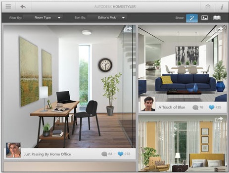 Homestyler: l’app di Autodesk si arricchisce di nuove funzionalità
