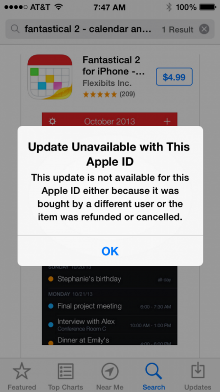 Apple blocca la reinstallazione delle app rimborsate