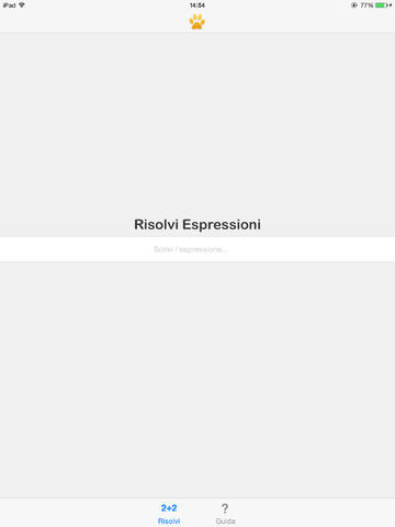 Risolvi Espressioni: l’app che permette di risolvere espressioni numeriche e letterali