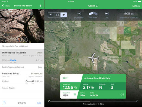 Guarda FlightRadar, l’app per “seguire” gli aerei arriva su iPad.
