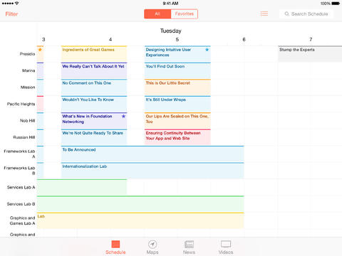 WWDC 2014: l’app ufficiale si aggiorna con i video delle sessioni per developer