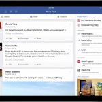 Facebook per iPad testa una nuova “sidebar” dedicata all’intrattenimento