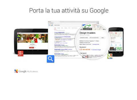 Google My Business iPad pic0